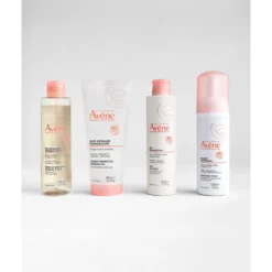 Eau Thermale Avène Les Essentiels - Gel Micellare Struccante per Pelle Sensibile, 200ml