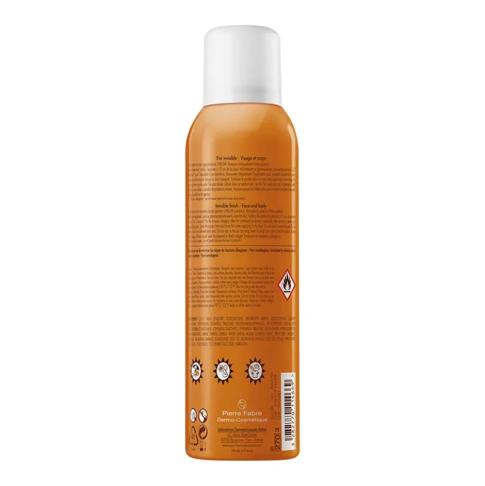 Eau Thermale Avène Nebulizzatore Spray Olio Protezione Alta SPF30 Viso E Corpo, 150 ml