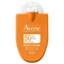 Eau Thermale Avène Reflexe Solaire 50+ Solare Viso e Corpo SPF50+ per Pelle Sensibile, 30ml
