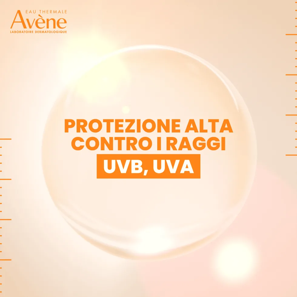 Eau Thermale Avène Spray Solare Protezione Alta SPF50 Solare per Pelle Sensibile, 200ml