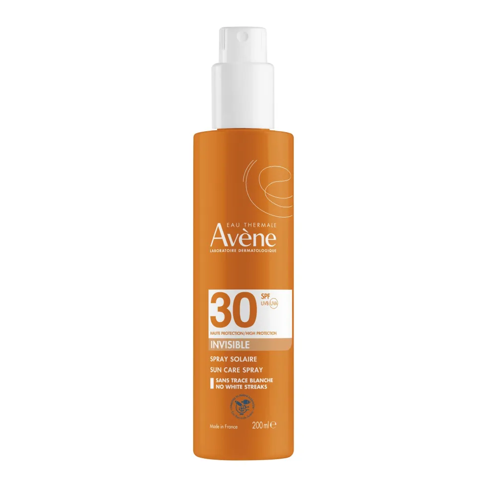 Eau Thermale Avène Spray Solare SPF30 Alta Protezione Solare per Pelle Sensibile, 200ml