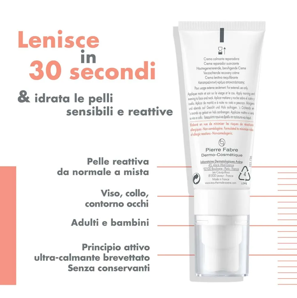 Eau Thermale Avène Tolèrance Control - Crema Lenitiva Riequilibrante, 40ml