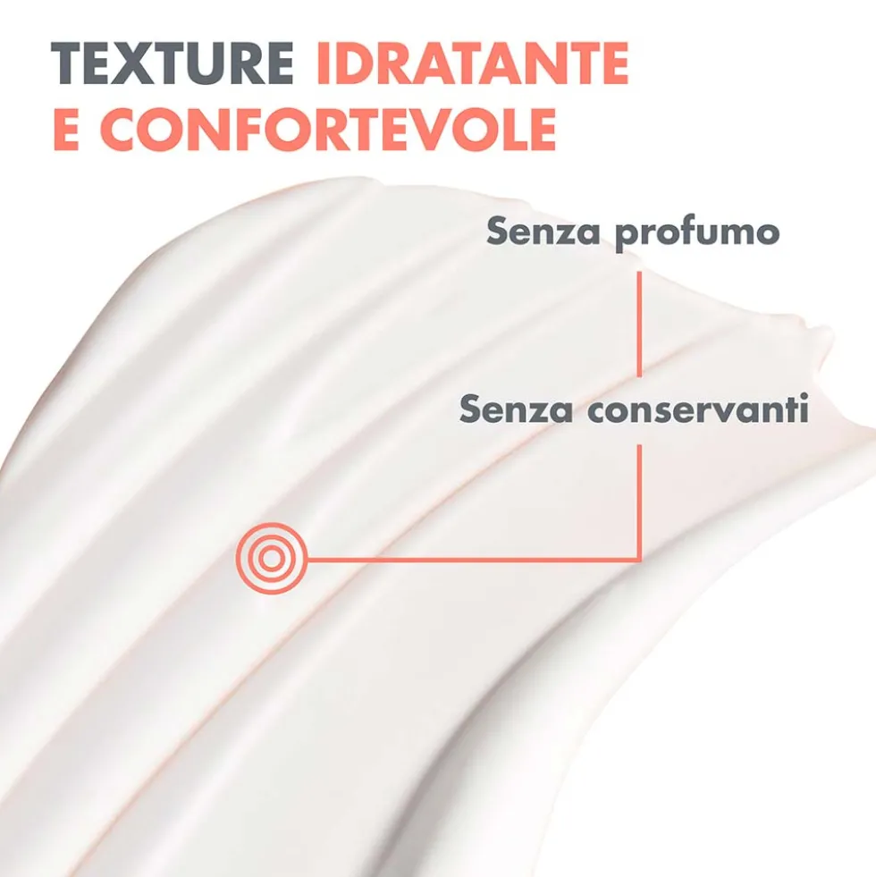 Eau Thermale Avène Tolèrance - Hydra-10 Crema Idratante Pelle Sensibile Secca, 40ml