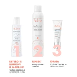 Eau Thermale Avène Tolèrance - Hydra-10 Crema Idratante Pelle Sensibile Secca, 40ml
