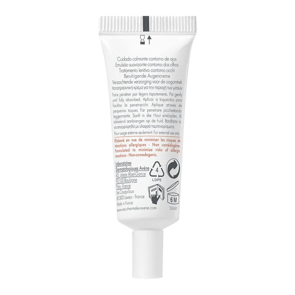 Eau Thermale Avène Trattamento Lenitivo Contorno Occhi, 10ml