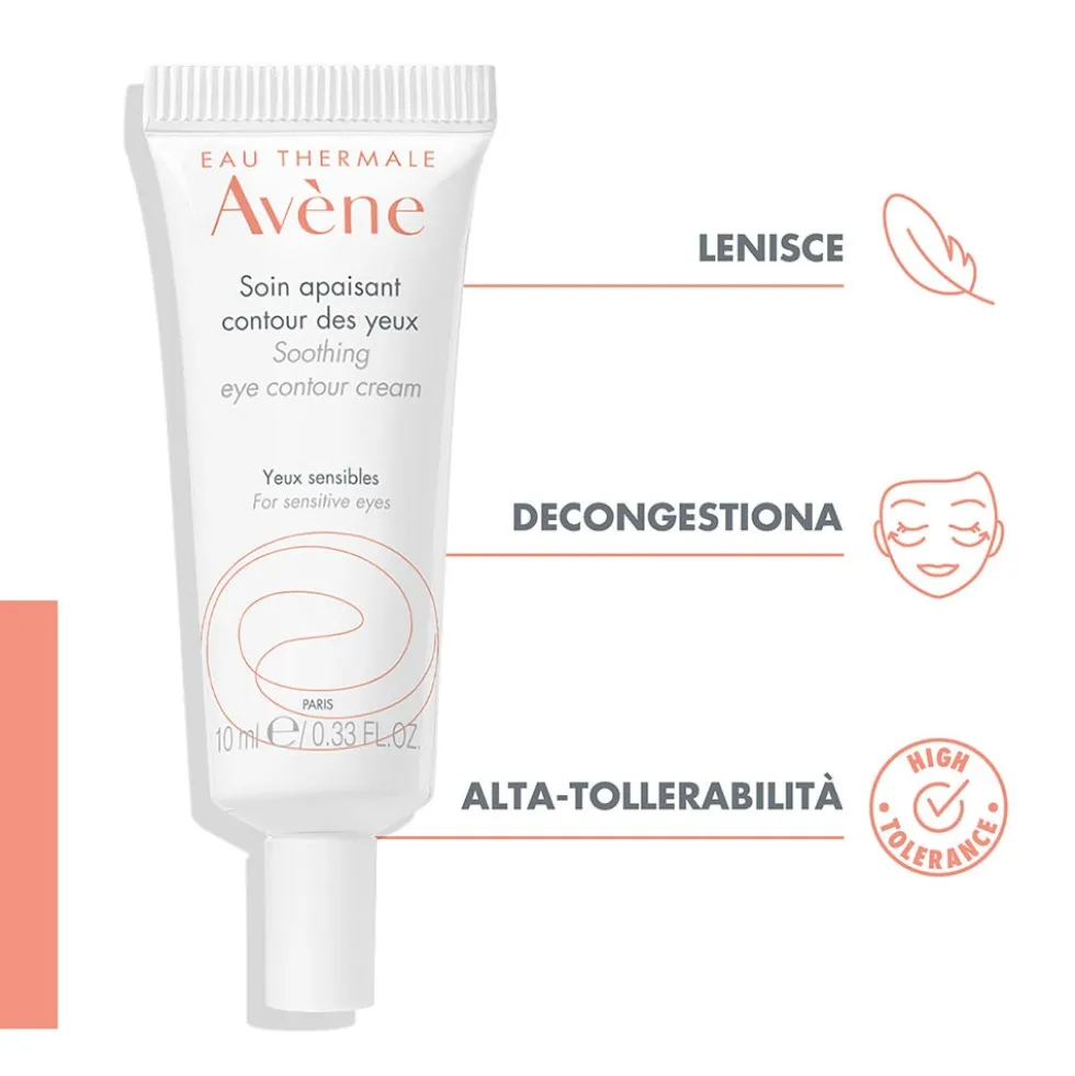 Eau Thermale Avène Trattamento Lenitivo Contorno Occhi, 10ml