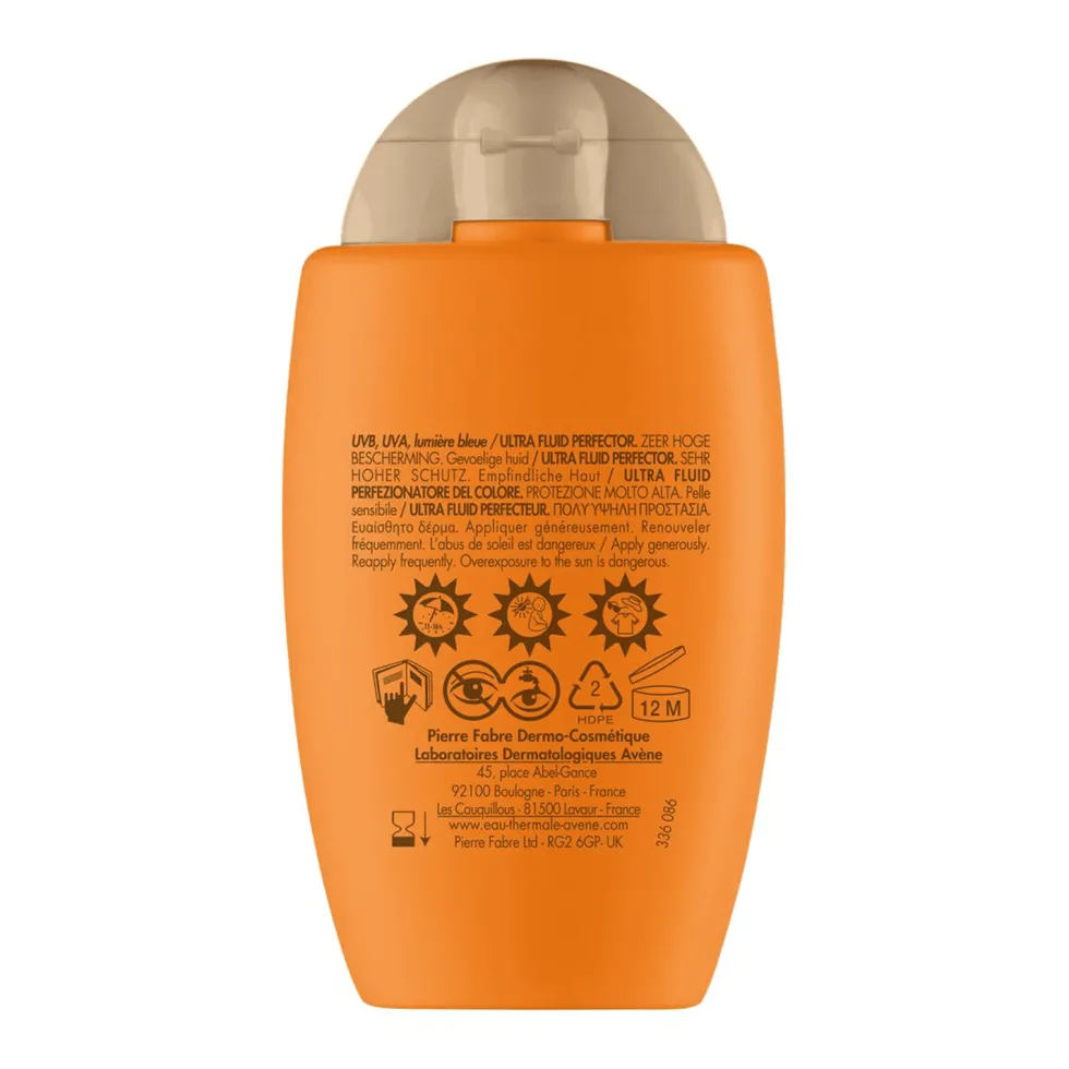 Eau Thermale Avène Ultra Fluid Perfezionatore Protezione Molto Alta SPF50+, 50ml