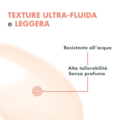 Eau Thermale Avène Ultra Fluid Oil Control Alta Protezione SPF50 Solare per Pelle Sensibile, 50ml