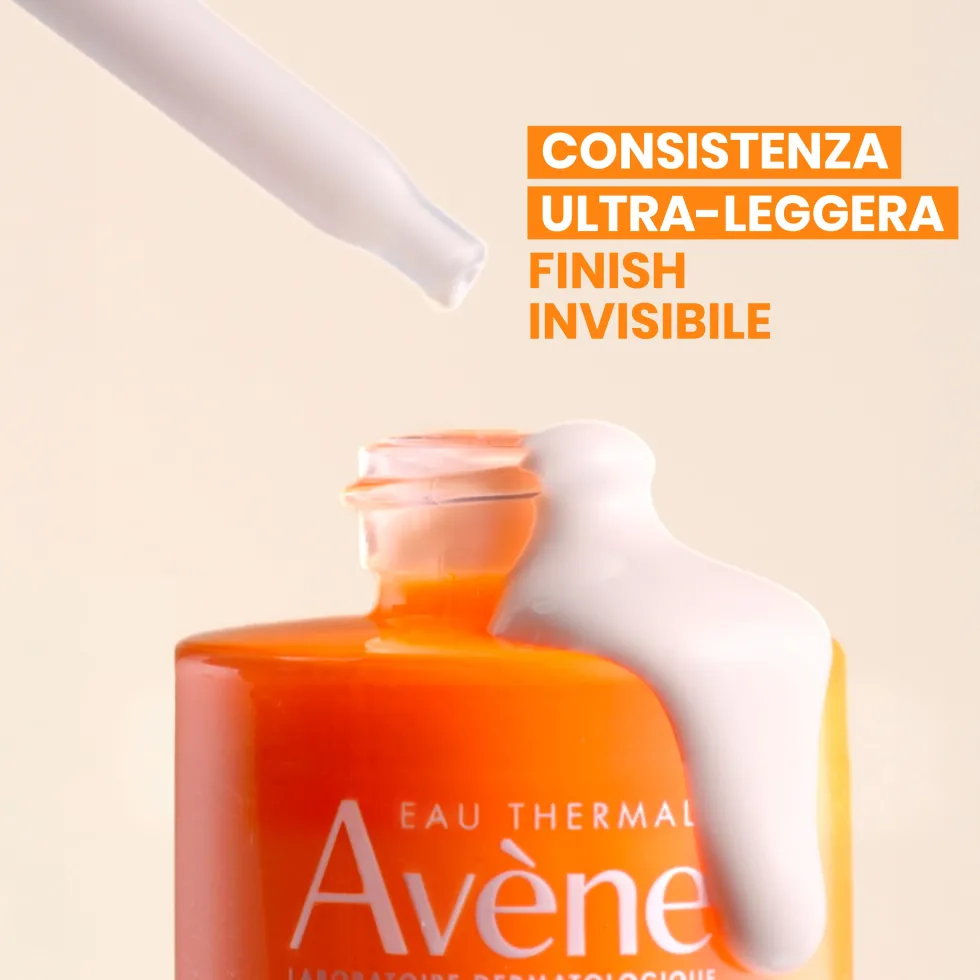 Eau Thermale Avène Ultra Siero SPF50+ - Siero viso con azione protettiva e rimpolpante, 30 ml
