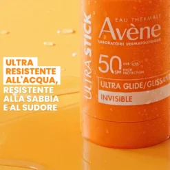 Eau Thermale Avène Ultra Stick SPF 50 - Stick solare per la protezione delle zone sensibili, 20 g
