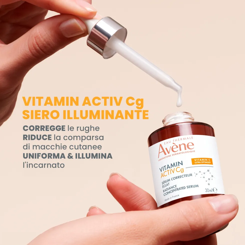 Eau Thermale Avène Vitamin Activ Cg Siero Correttore Luminositè Anti-Etè, 30ml
