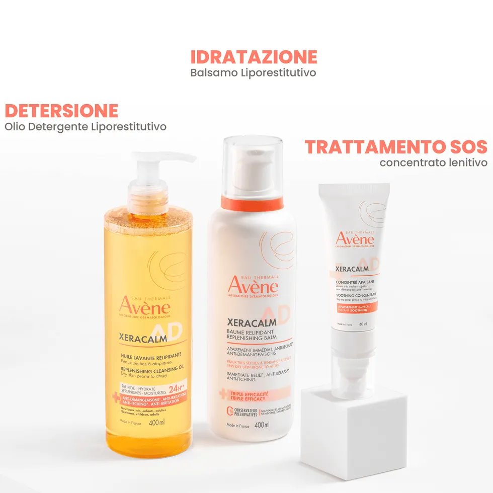 Eau Thermale Avène Xeracalm - A.D Concentrato Lenitivo contro il Prurito, 50ml