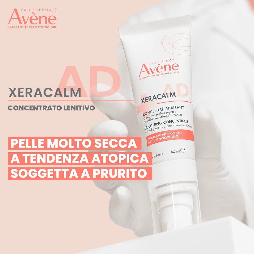 Eau Thermale Avène Xeracalm - A.D Concentrato Lenitivo contro il Prurito, 50ml