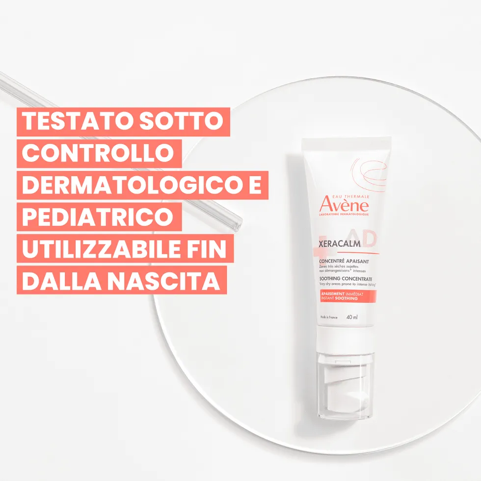 Eau Thermale Avène Xeracalm - A.D Concentrato Lenitivo contro il Prurito, 50ml