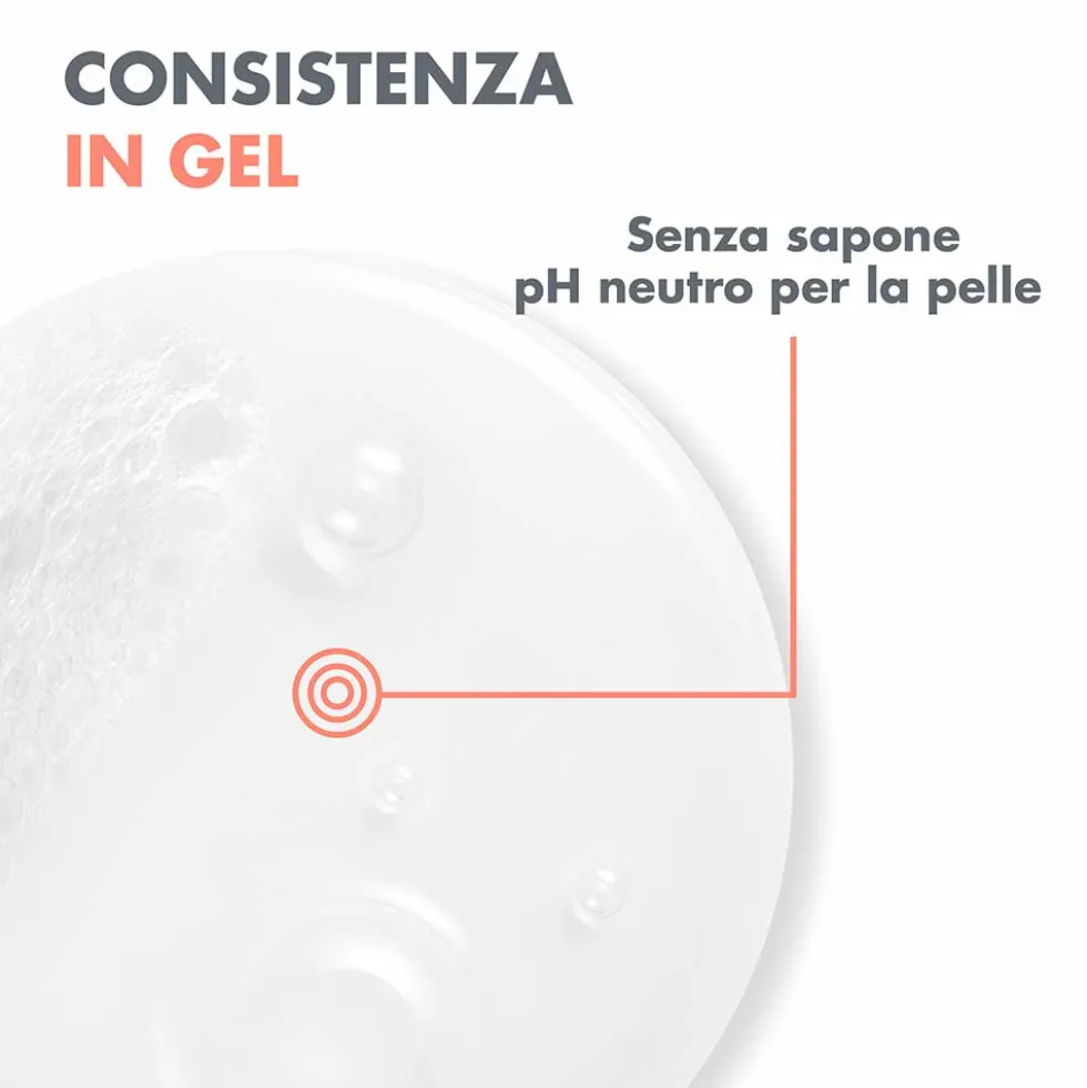 Eau Thermale Avène XeraCalm Nutrition - Gel Detergente per Pelle Secca, 500ml