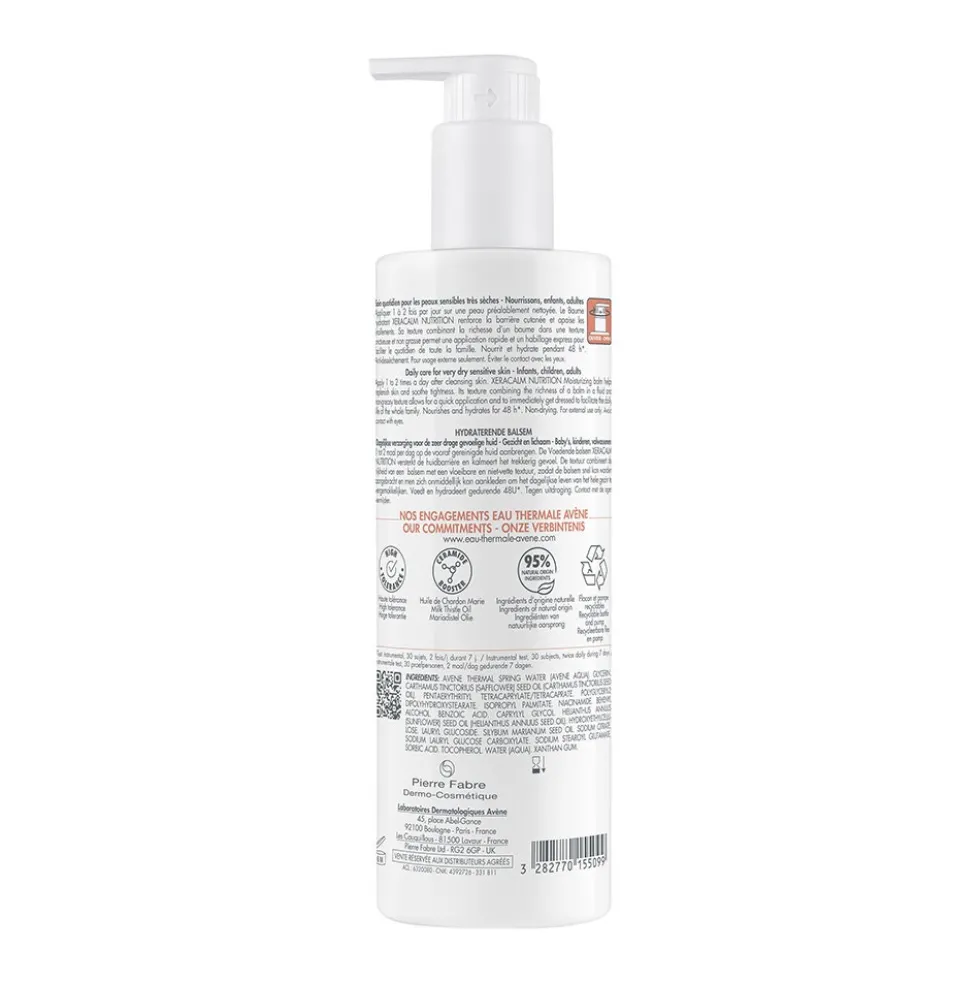 Eau Thermale Avène XeraCalm Nutrition - Balsamo Idratante per Pelle Secca, 400ml