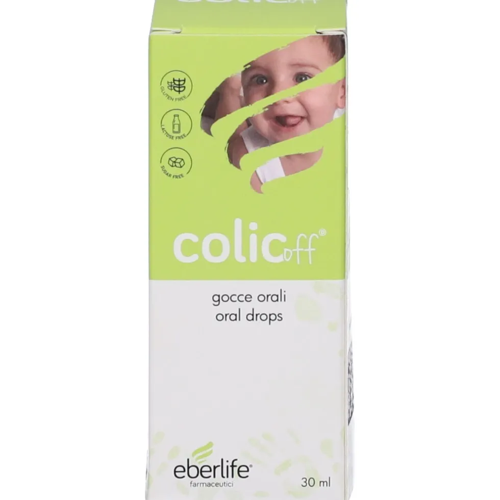 Eberlife Farmaceutici Colicoff Gocce orali per le coliche e il meteorismo, 30 ml