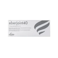 Eberlife Farmaceutici Eberjoint 40 - Siringa di acido ialuronico lubrificante, 1 siringa da 2 ml
