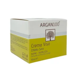 EFAS Linea100 - Argan100 Crema Viso Effetto Seta Nutriente Rivitalizzante, 50ml
