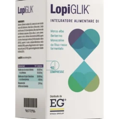 EG Lopiglik Integratore Alimentare, 40 Compresse