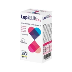 EG LopiGLIK Plus Integratore Funzionalità Cardiovascolare, 20 Compresse