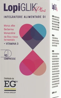 EG Lopiglik Plus Integratore Funzionalità Cardiovascolare, 40 Compresse