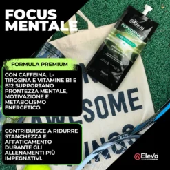 Eleva Performax Start - Integratore pre-allenamento per energia e resistenza, 12 shot da 30 ml