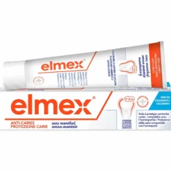 Elmex Protezione Carie - Dentifricio Protezione Carie Senza Mentolo, 75ml