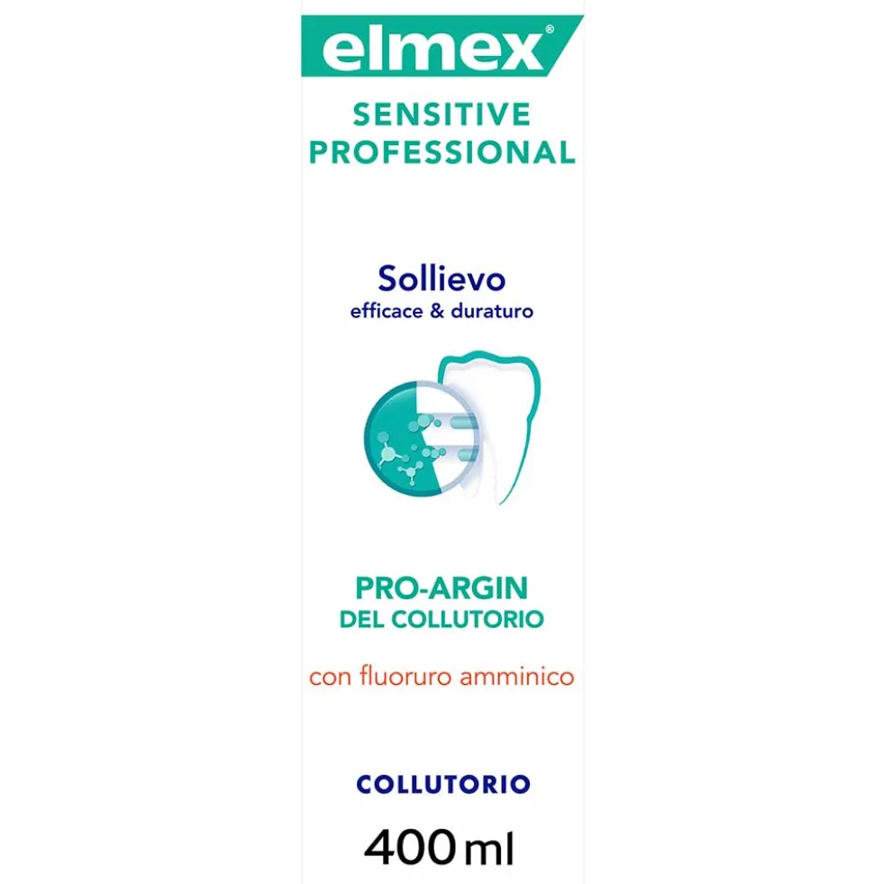 Elmex Sensitive - Collutorio Sensitive Professional per Denti Sensibili, 400ml