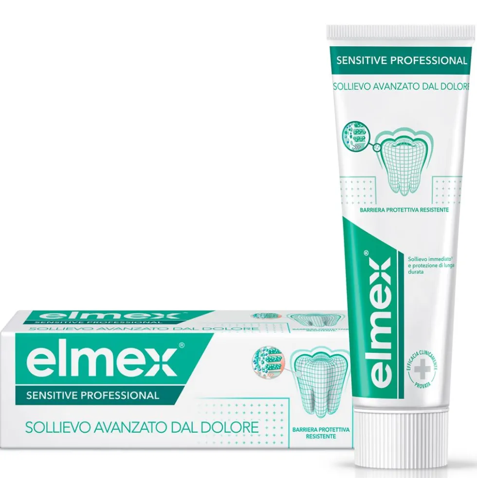 Elmex Sensitive Professional Dentifricio Denti Sensibili Formato Viaggio, 20ml