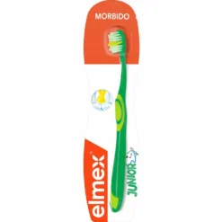 Elmex Spazzolino Junior Bimbi Bambini 6-12 Anni Morbido Vari Colori, 1 Pezzo