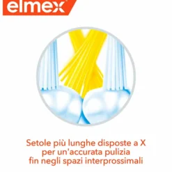 Elmex Spazzolino Junior Bimbi Bambini 6-12 Anni Morbido Vari Colori, 1 Pezzo