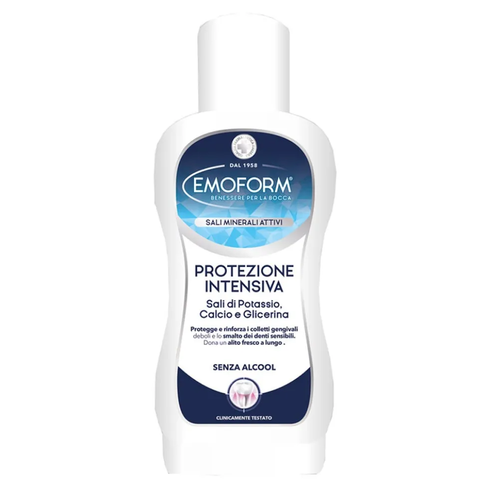 Emoform Protezione Intensiva Collutorio Senza Alcool, 400ml