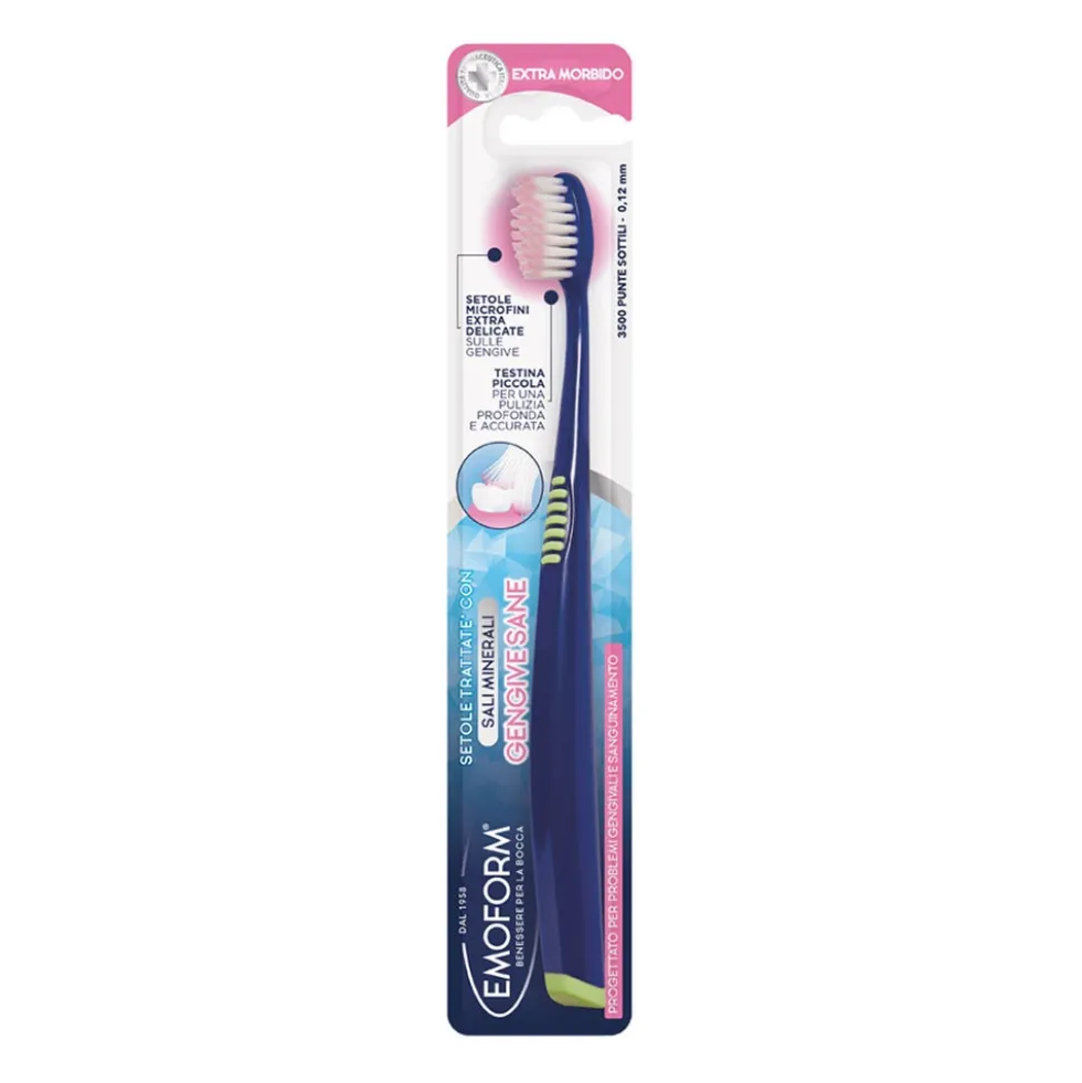 Emoform Spazzolino Gengive Sane Extra Morbido, 1 Pezzo