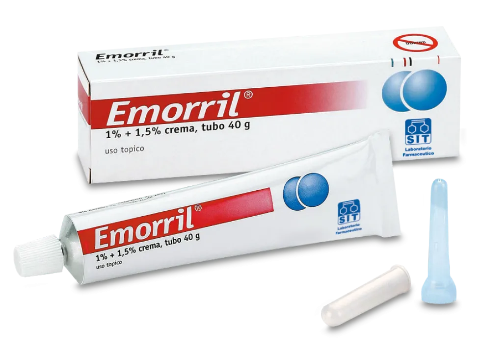 Emorril 1% + 1,5% Crema Tubo 40 G
