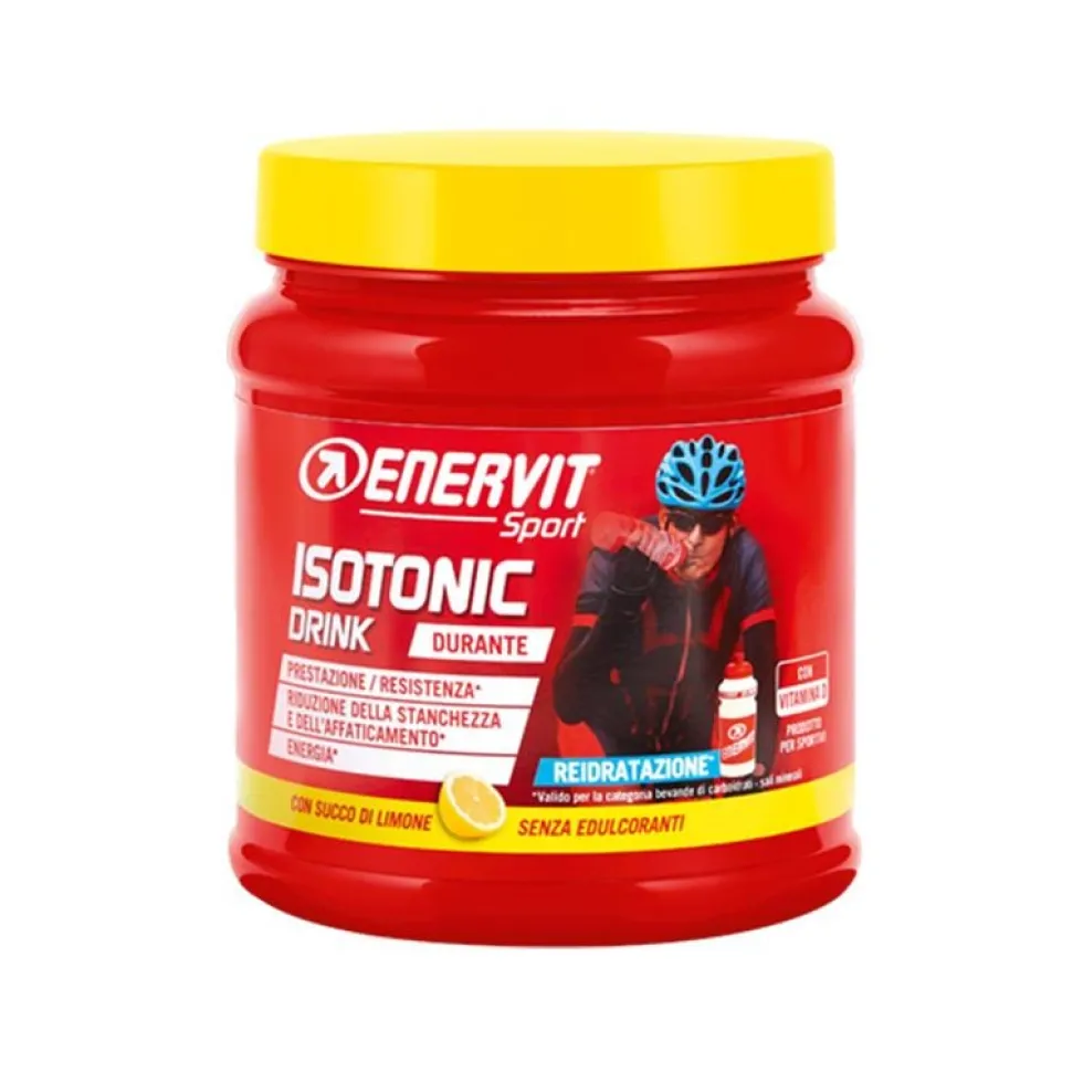Enervit Bevanda Isotonica al Limone - Granulato per l'idratazione e la resistenza muscolare, 420 g