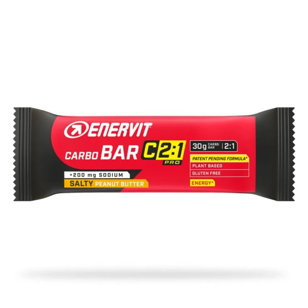 Enervit C2:1 Pro - Carbo Bar Barretta Energetica gusto Salty Peanut Butter, 45g