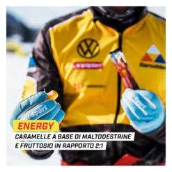 Enervit C2:1 Pro - Carbo Chews Caramelle gommose Energetiche, 6 caramelle