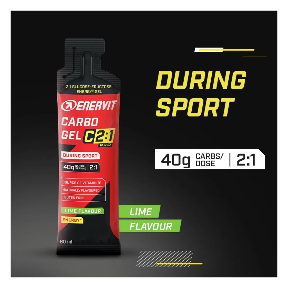 Enervit C2:1 Pro - Carbo Gel Energetico gusto Limone, 60ml