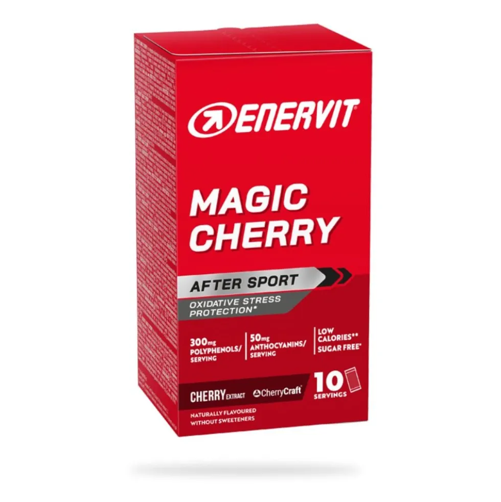 Enervit Magic Cherry After Sport Integratore Antiossidante per il Recupero, 10 bustine