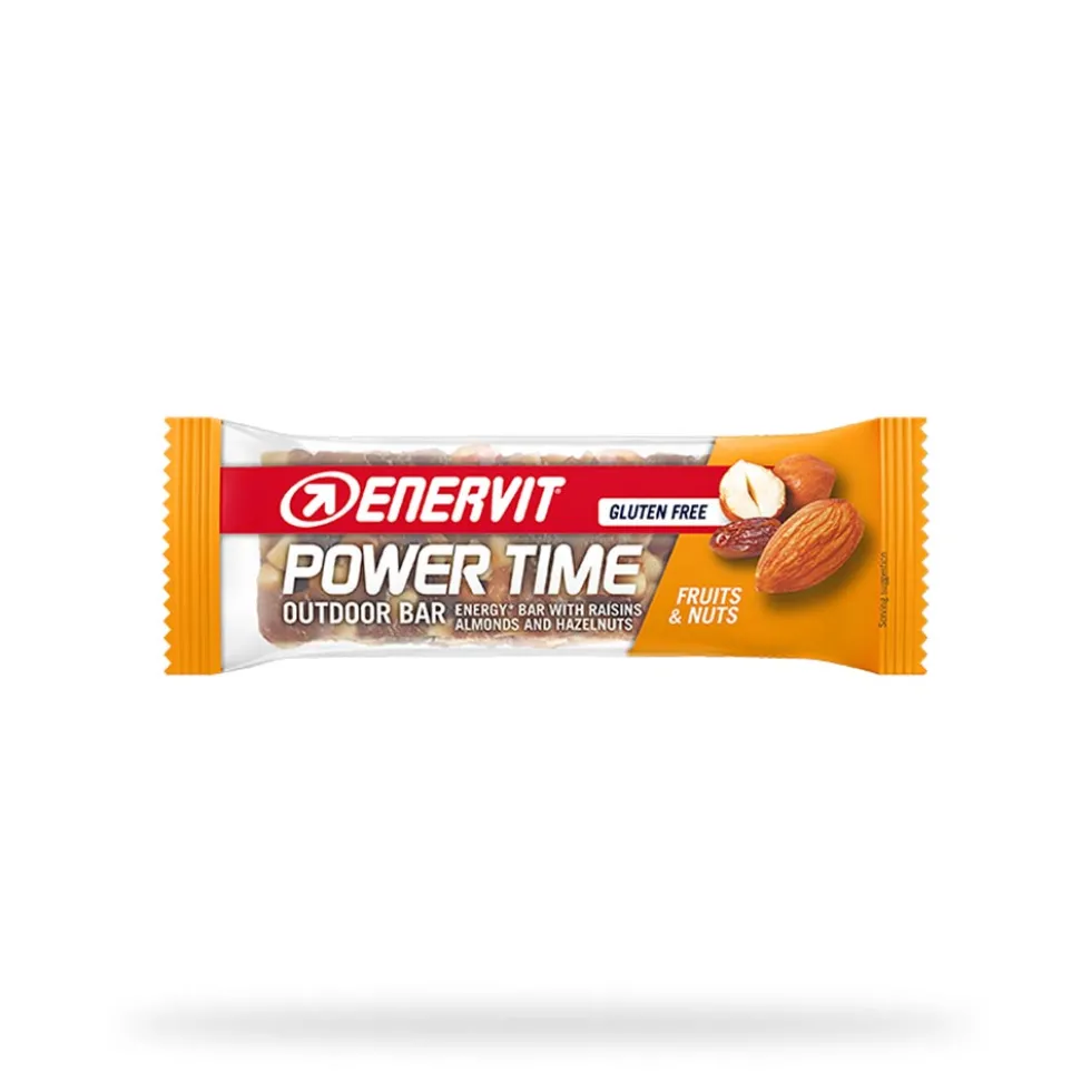 Enervit Power Time Frutta Secca - Barretta energetica per ridurre la stanchezza, 35 g