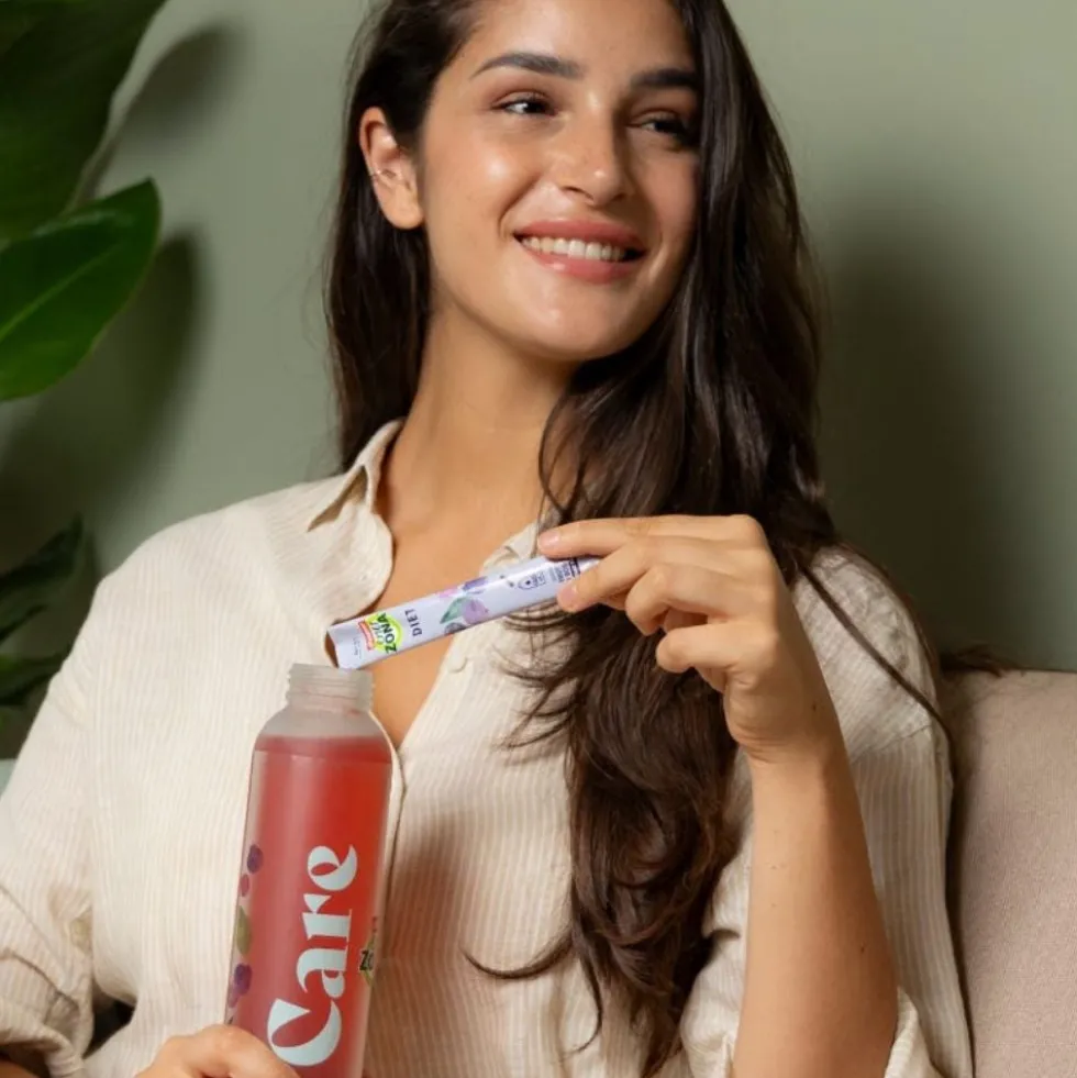 EnerZona Care - DIET Integratore Controllo del Senso di Fame Gusto Frutti di Bosco, 20 Bustine