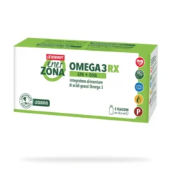 EnerZona Omega 3 Rx Integratore Alimentare, 5 flaconi