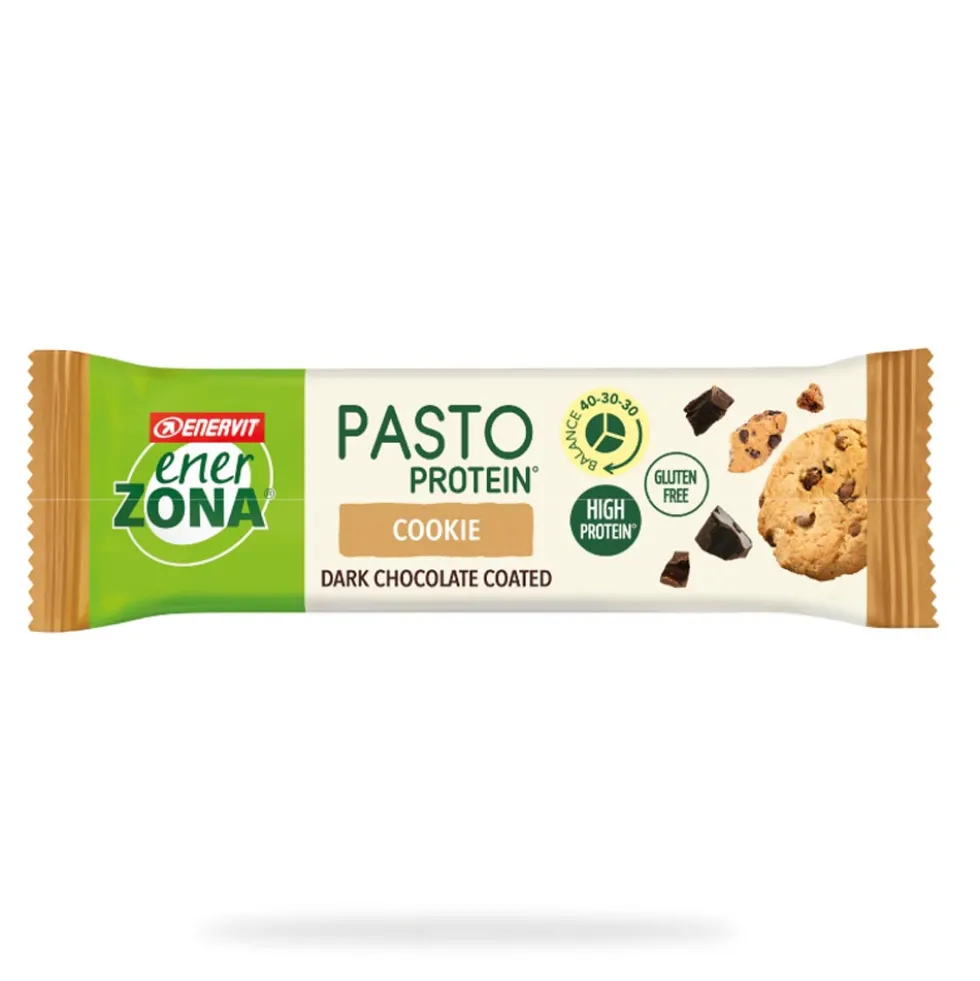 EnerZona Pasto Protein - Barretta sostitutiva del pasto al biscotto per il controllo del peso, 60 g