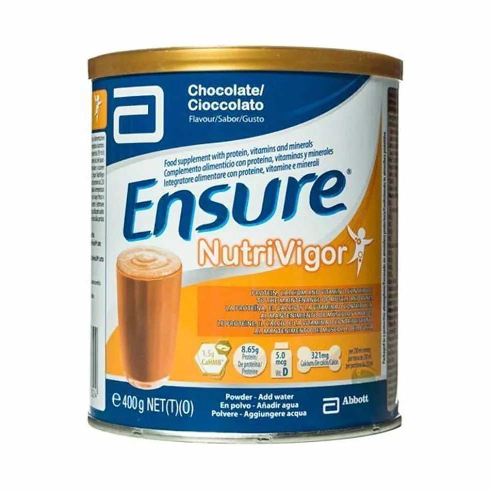 Ensure Nutrivigor Cioccolato Integratore Alimentare 400 g