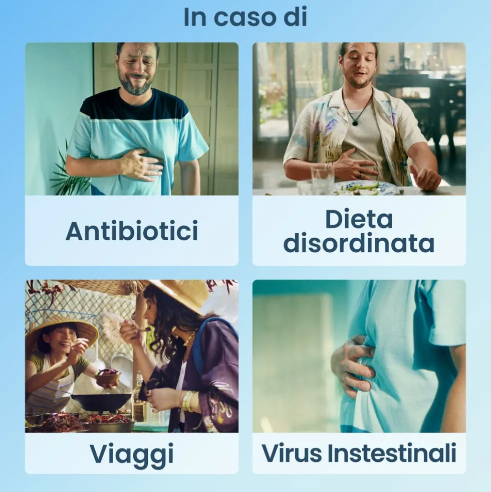 Enterogermina Adulti 6 Miliardi/2g Ripristino Flora Microbica Intestinale Somministrazione Senza Acqua, 9 Bustine