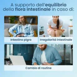 Enterogermina Intestino Pigro Integratore Alimentare, 20 bustine