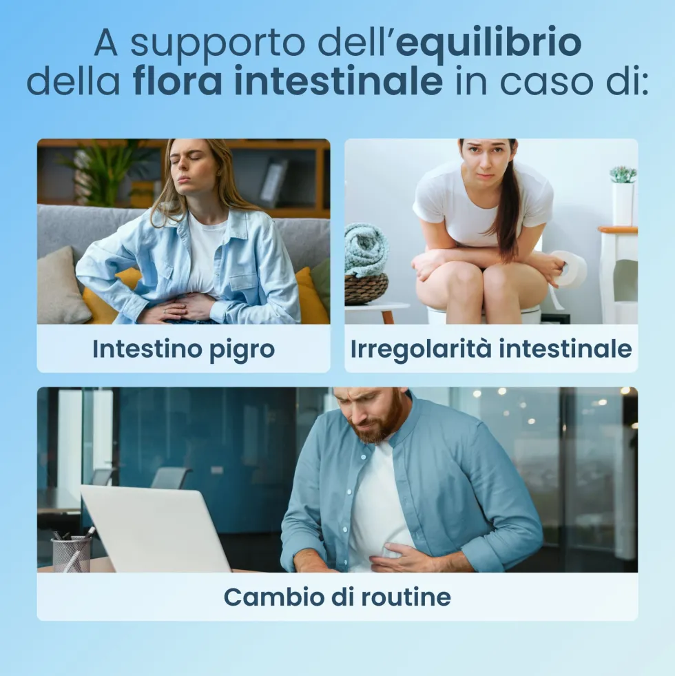 Enterogermina Intestino Pigro Integratore Alimentare, 20 bustine
