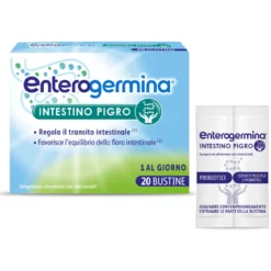 Enterogermina Intestino Pigro Integratore Alimentare, 20 bustine