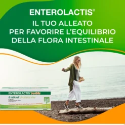 Enterolactis Bevibile Integratore di Fermenti Lattici Vivi, 6 Flaconi